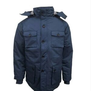 HoodLamb Men’s Hemp 2-in-1 Parka With Vest Size Medium